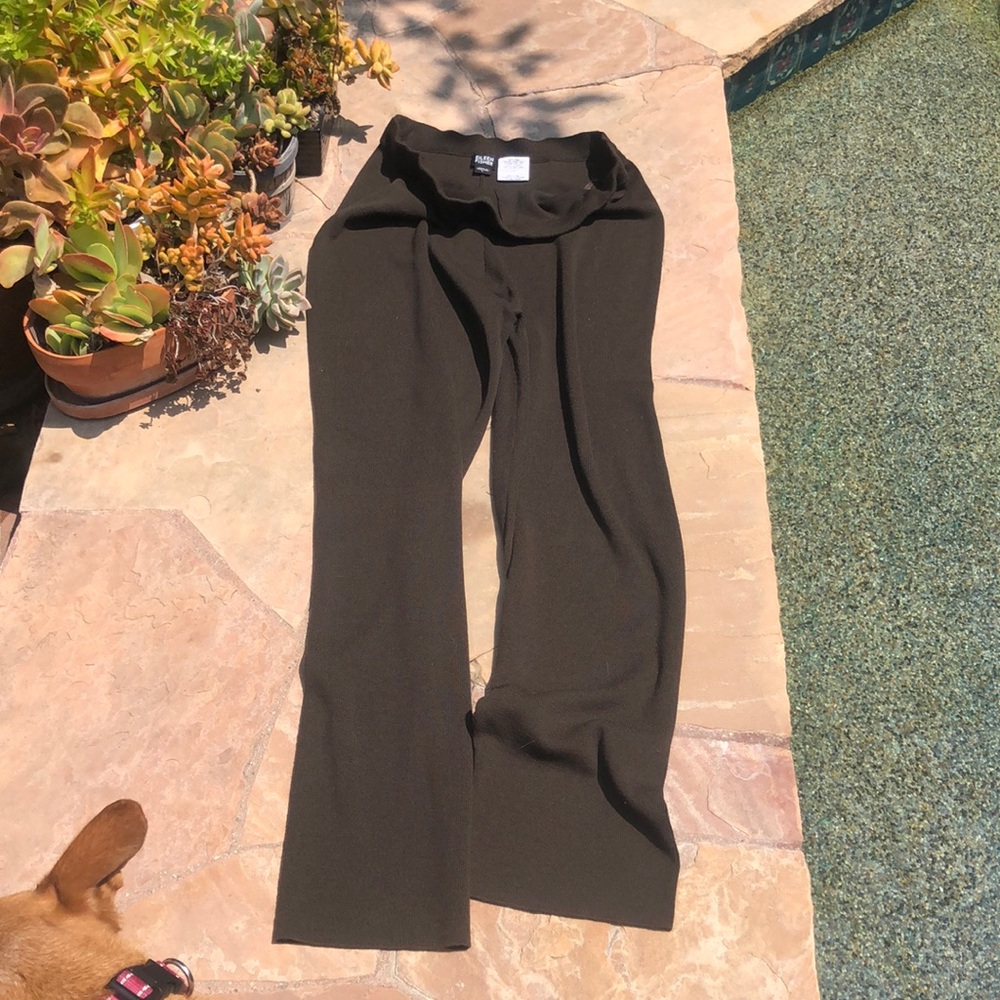 Eileen Fisher wool brown pants large to x large